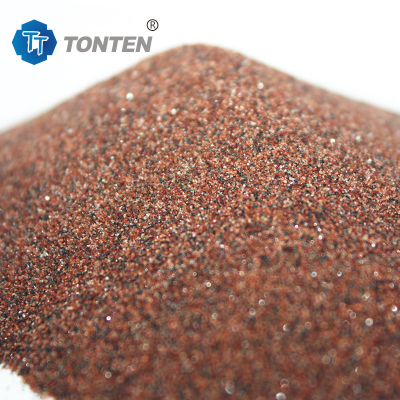 Natural Mineral Garnet Sand Blast Cleaning Application Garnet Grain Powder Fine Garnet Sand Price