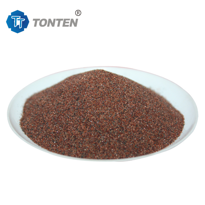 Natural Mineral Garnet Sand Blast Cleaning Application Garnet Grain Powder Fine Garnet Sand Price