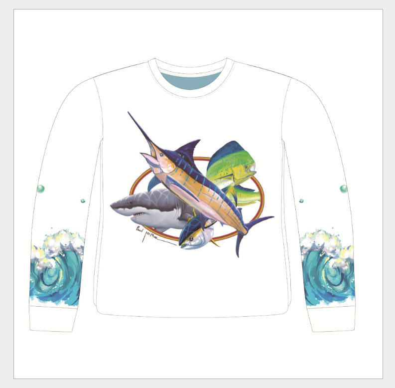 100% polyester wholesale blank polyester long sleeve quick dry sublimation custom kids  upf 50 fishing shirts