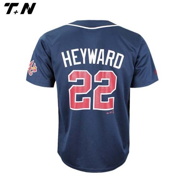 New arrival custom sublimated blank baseball jersey