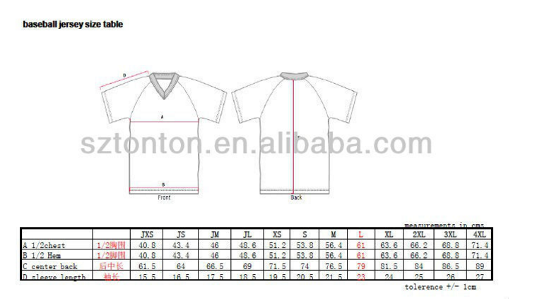 High quality 100% cotton baseball jerseys custom baseball jersey