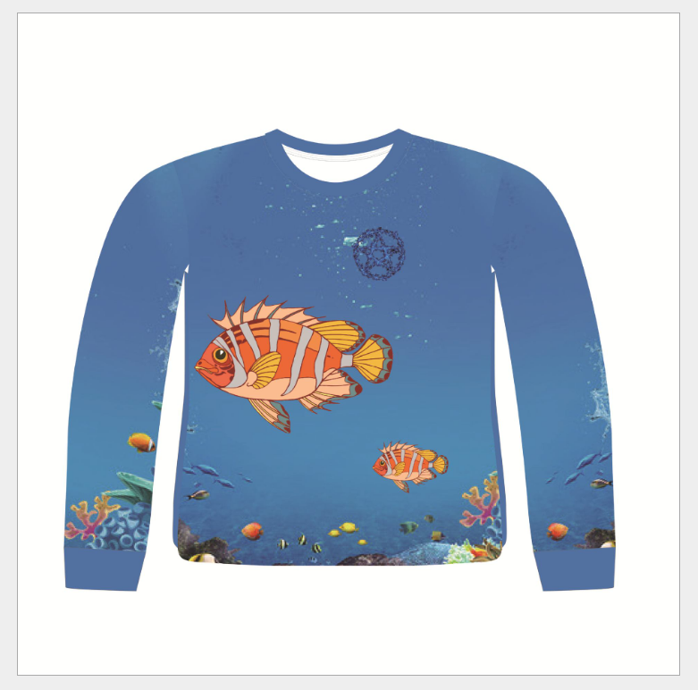 100% polyester wholesale blank polyester long sleeve quick dry sublimation custom kids  upf 50 fishing shirts