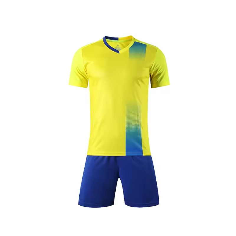 2024 Factory Custom Soccer Uniform Designs Blue And White Soccer Uniforms Brasil Retro Jersey