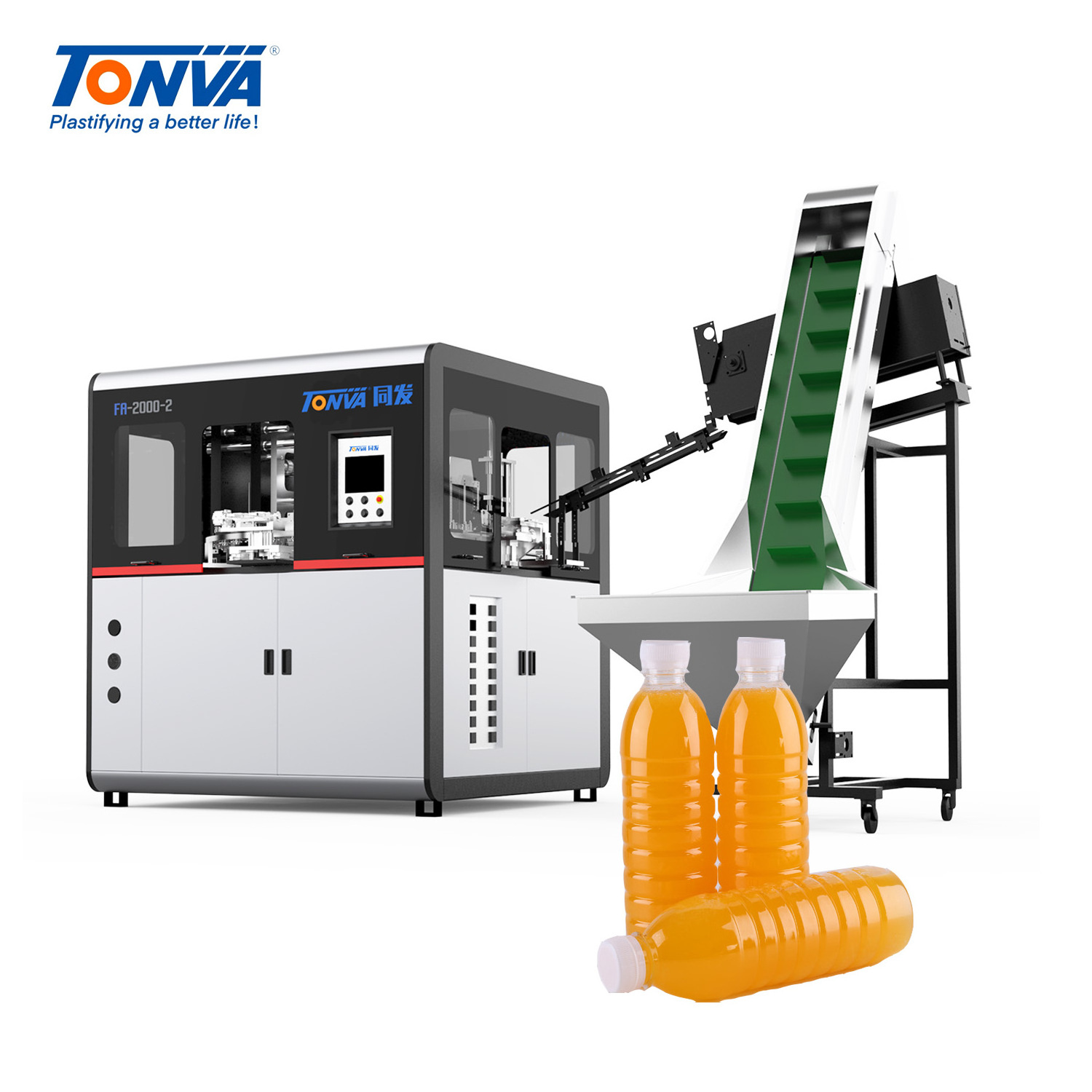 500ml 1000ml plastic juice bottle PET drinking bottle stretch blow molding making machine