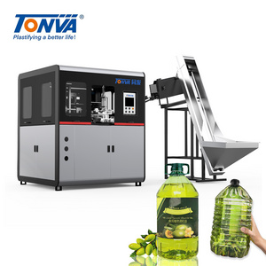 Plastic PET Olive Edible Oil Barrel Cooking Oil Bottle Blow Molding Making Machine With Production Line Solution