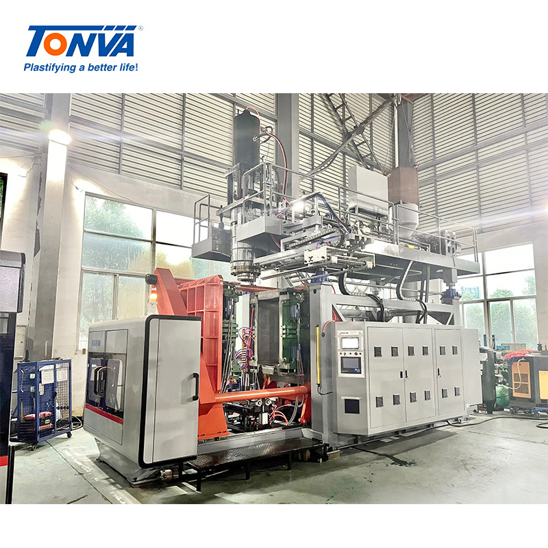 TONVA 120L 220L Plastic Barrel Blow Moulding Machine