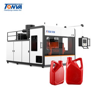 TONVA Plastic HDPE Oil Jerrycan Bottle Blow Molding Making Machine