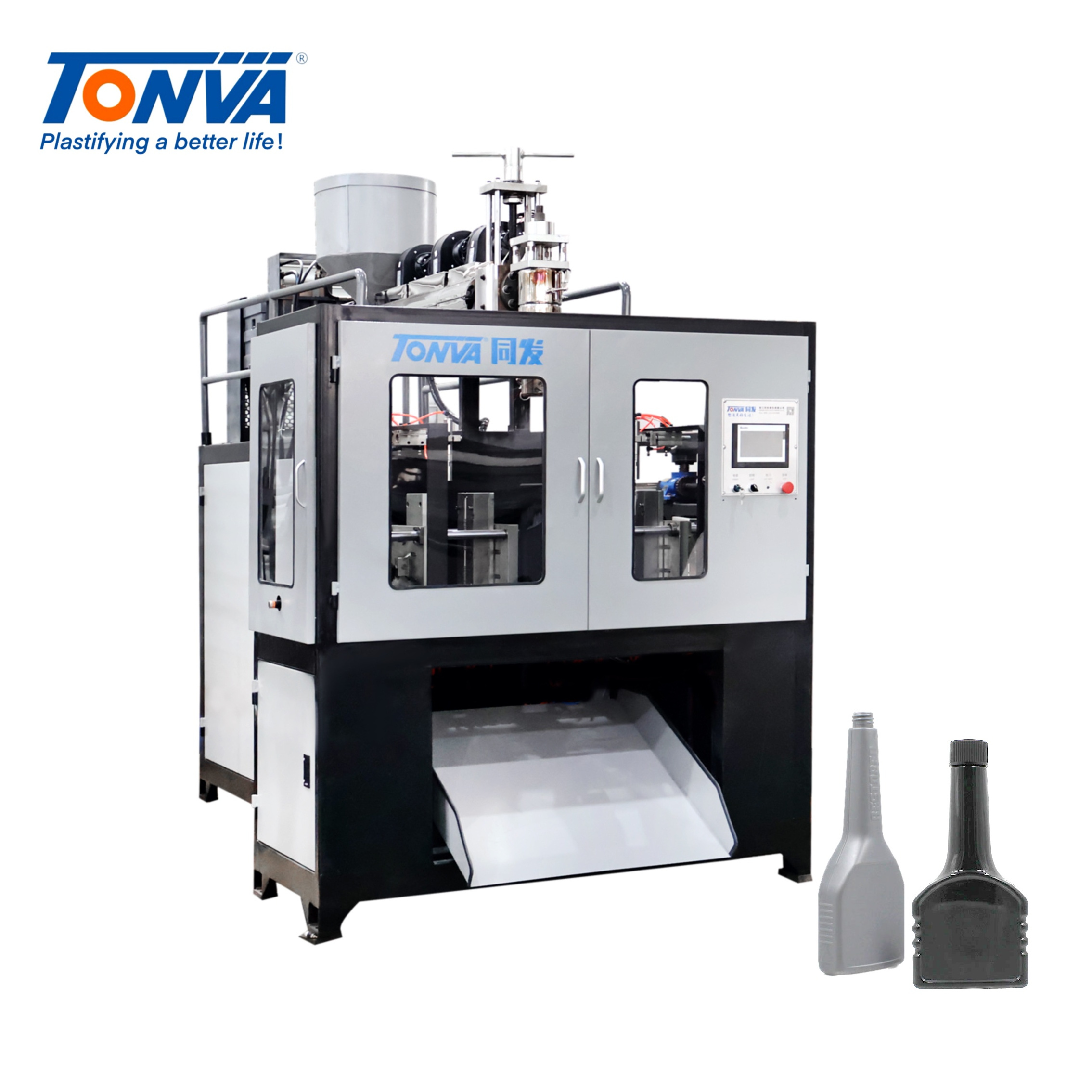 plastic hdpe oil bottle blow molding making machine with cheap price