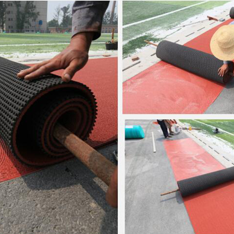 IAAF Certificated 13mm All Weather Stadium School Jogging Tartan Track Runway Athletic Running Track