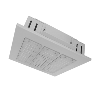 Die Casting LED Slim Canopy Light 100W 150W DLC SAA Gas Station Square Canopy Light LED Fixture