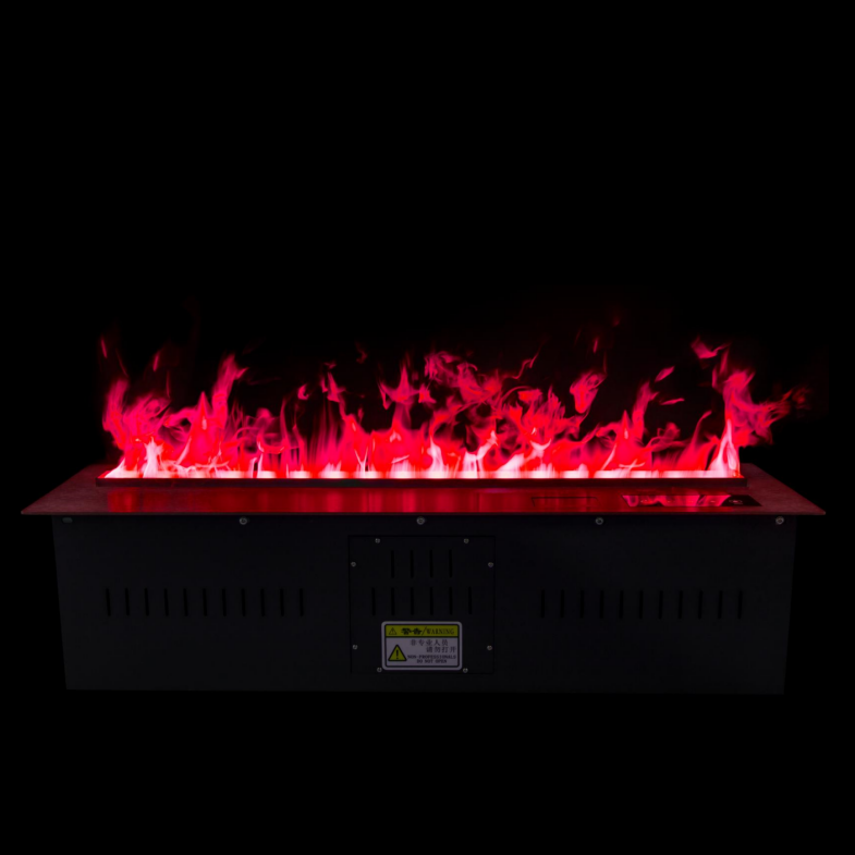 0.8m/1m/1.2m/1.5m/1.8m/2m Stainless Steel Water Vapor Fire 3D Steam Fireplace with 2 Years Warranty