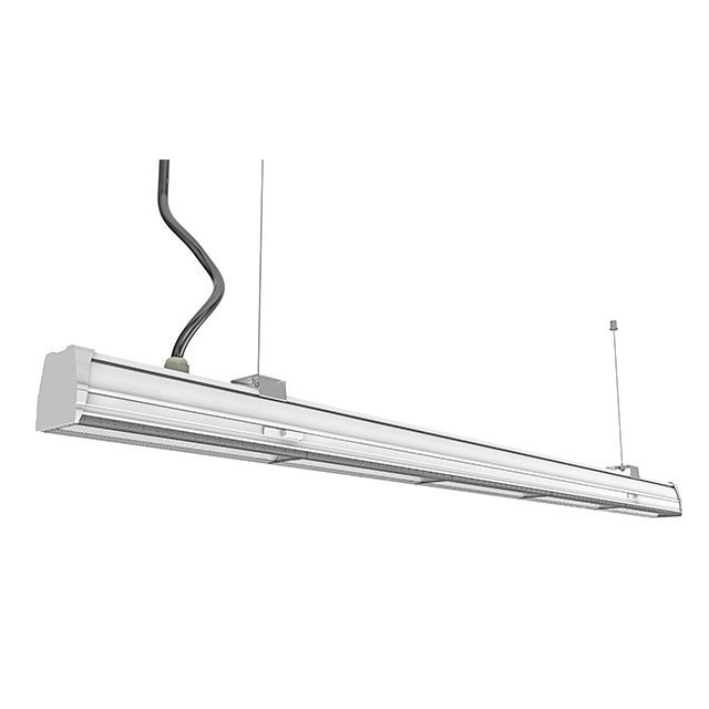 4000K 60 degree beam angle Anti-Glare LED Linear Trunking Light for Shop Lighting