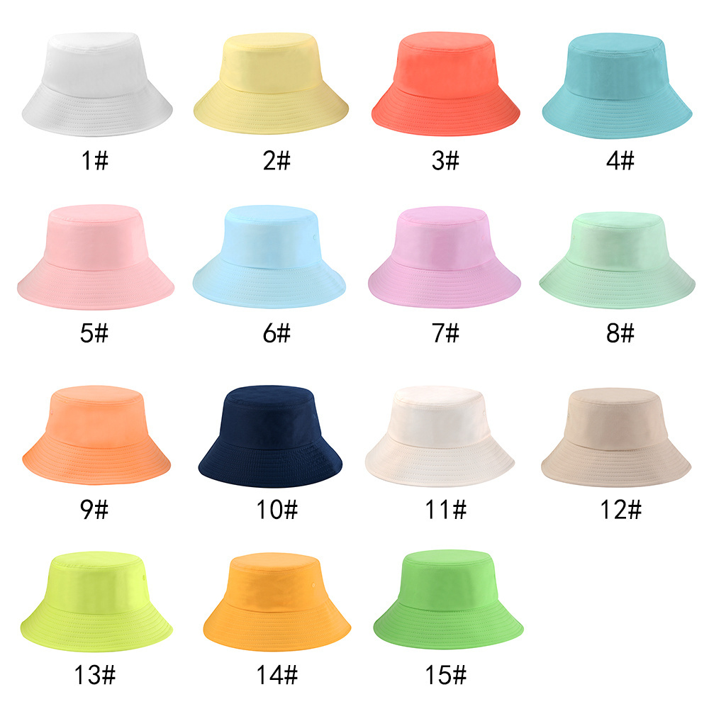 JAKIJAYI custom design your own fishing bucker hats embroidery wholesale fashion plain white cotton bucket hat for women