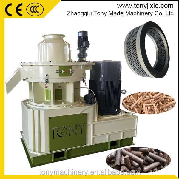 Biomass Wood Pellet Machine/China Made Tony Alfalfa Cube Pellet Mill Ring Die Pellet Press Machine