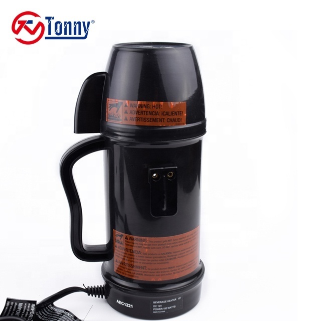 700CC 12V Electric Water Kettle DC12V Auto Kettle for Cars and Trucks 120 Watts