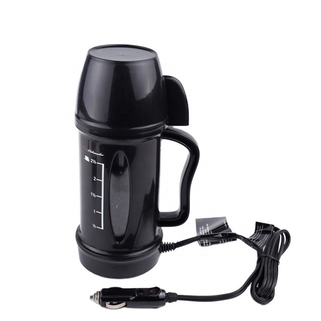 700CC 12V Electric Water Kettle DC12V Auto Kettle for Cars and Trucks 120 Watts