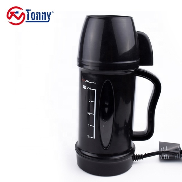 700CC 12V Electric Water Kettle DC12V Auto Kettle for Cars and Trucks 120 Watts