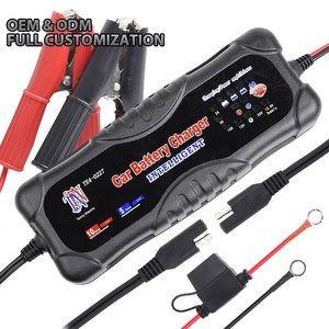 Leading 12V/10 24V/5A Automatic Smart Battery Charger/Maintainer Type for Car Truck RV Marine