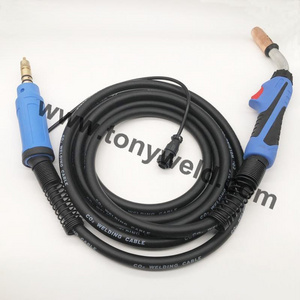 M25 CO2 gas mig welding torch 250A with CO2 gas 60% mixed gas for mig cutter