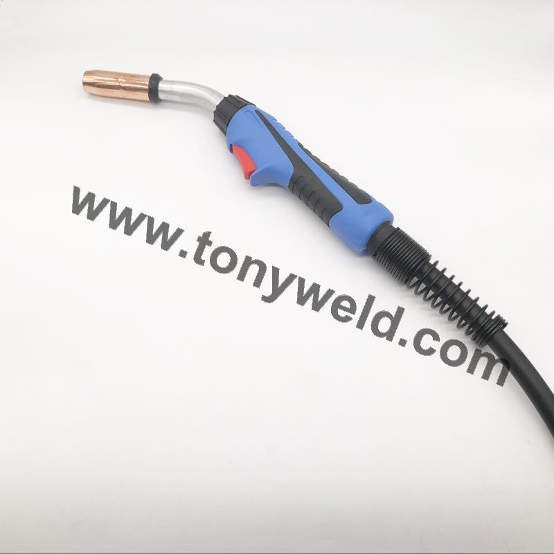 M25 CO2 gas mig welding torch 250A with CO2 gas 60% mixed gas for mig cutter