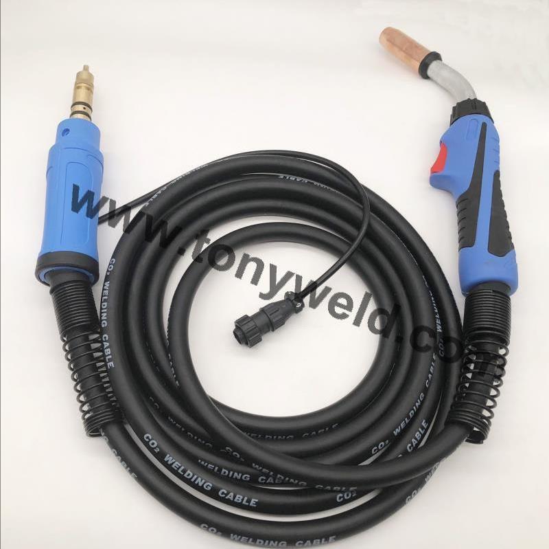 M25 CO2 gas mig welding torch 250A with CO2 gas 60% mixed gas for mig cutter