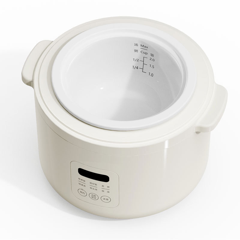 1.6L Micro Pressure  Rice Cooker Non-Stick Electric Slow Cooker For Soup Ceramic Rice Cooker