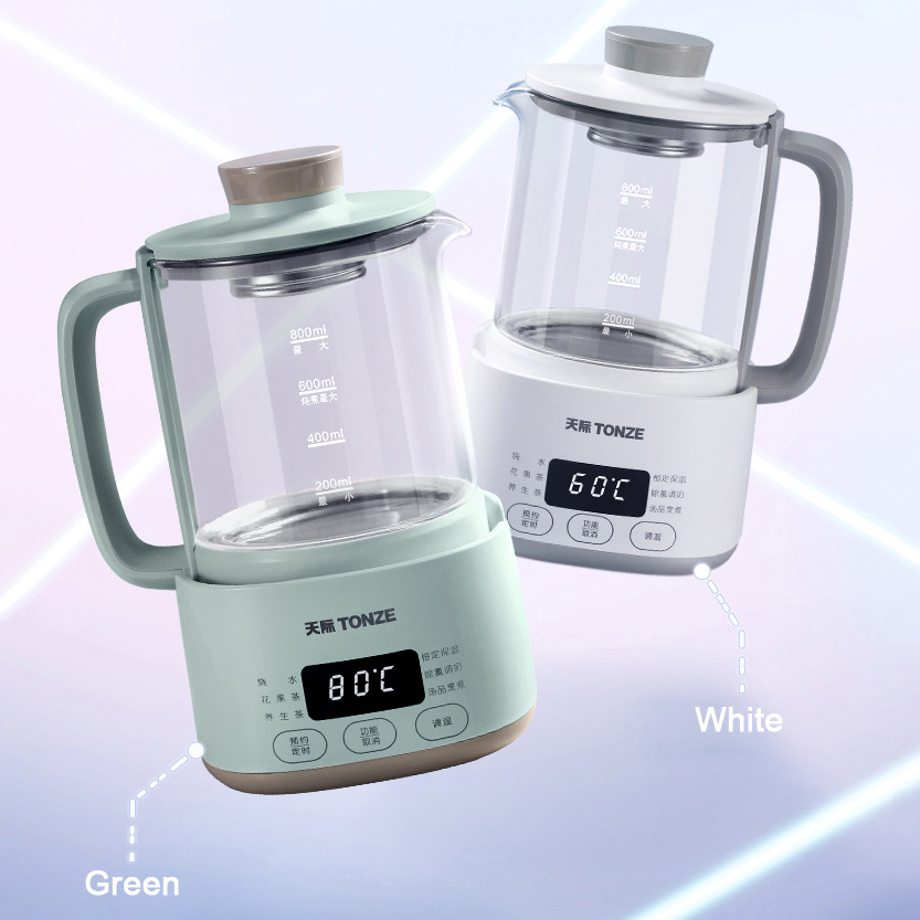 TONZE OEM Hot Water Boiler Tea Kettle Electric Multi functional  Baby Formula Milk Processor CB Kettle