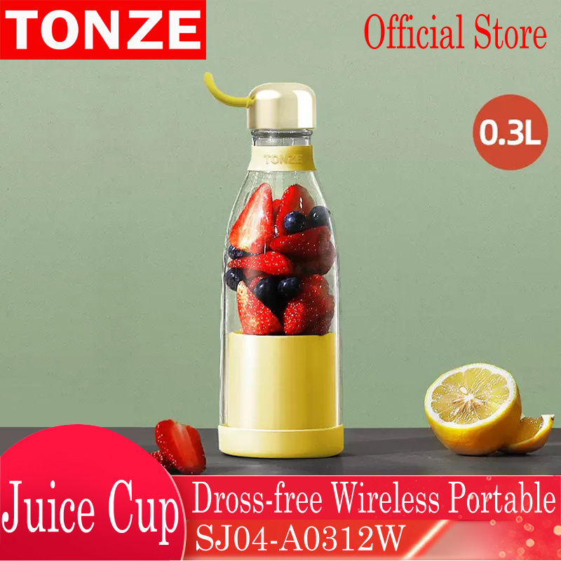 Tonze Personal Portable Blender Usb Rechargeable Fruit Juice Mixer Portable Juice Blender Detachable Portable Blender