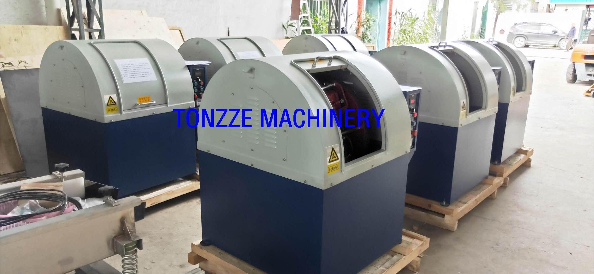 Ceramic pieces polishing machine pottery and porcelain deburring chamfering Centrifugal Barrel Finishing machine