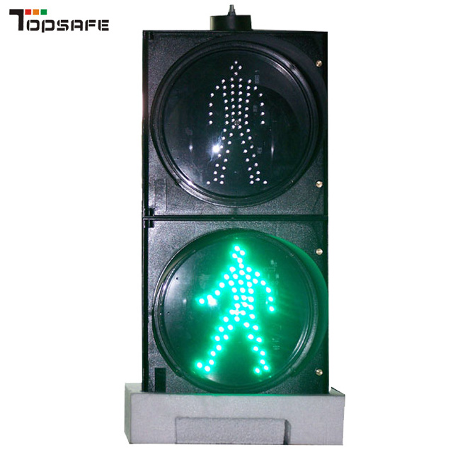 300mm dynamic pedestrian traffic light with led countdown timer