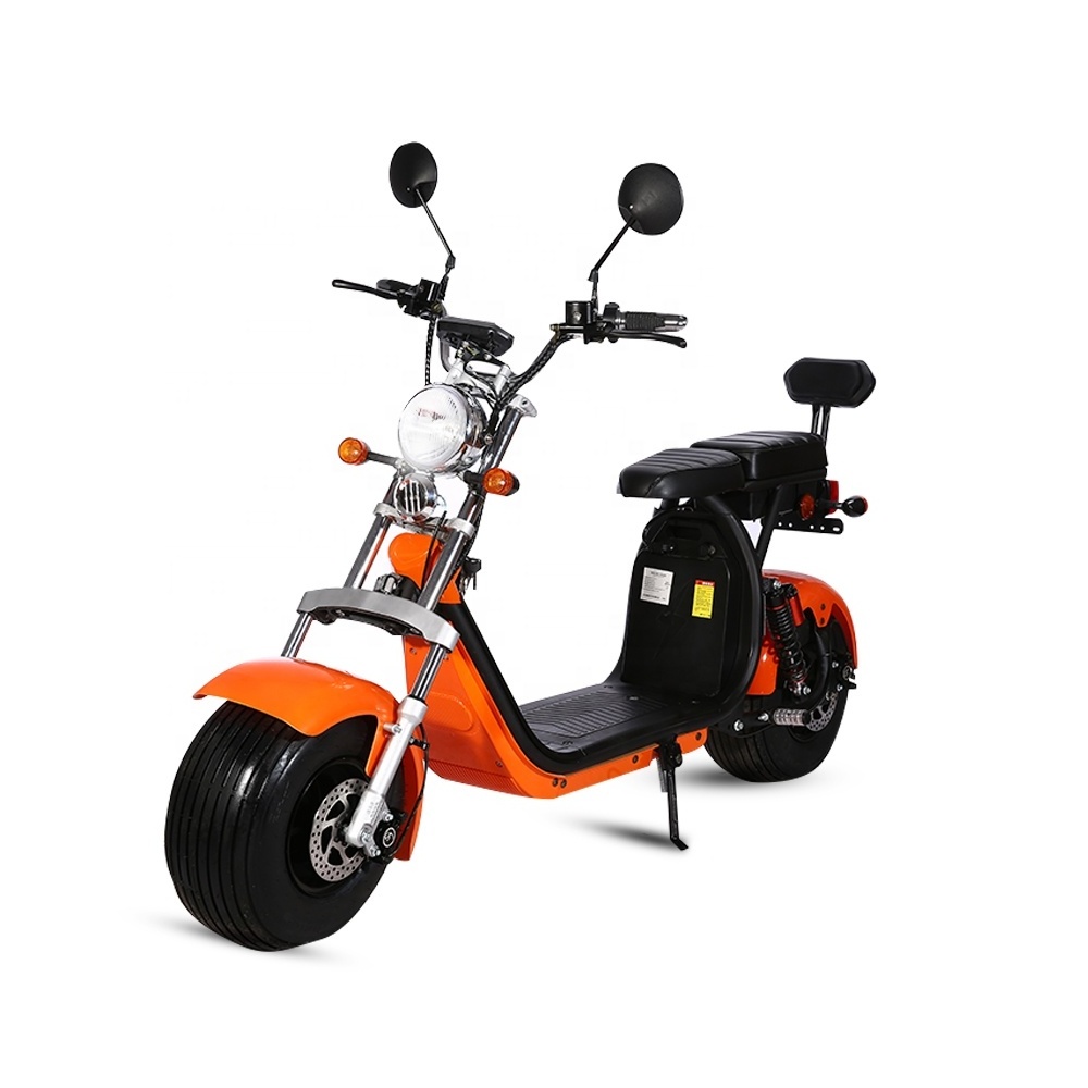 High Quality Dual Motor Escooter 2 Wheel Electric Kick Scooter 1000w Electric Motorcycles Two-wheel Scooter Racing Motorcycle C4