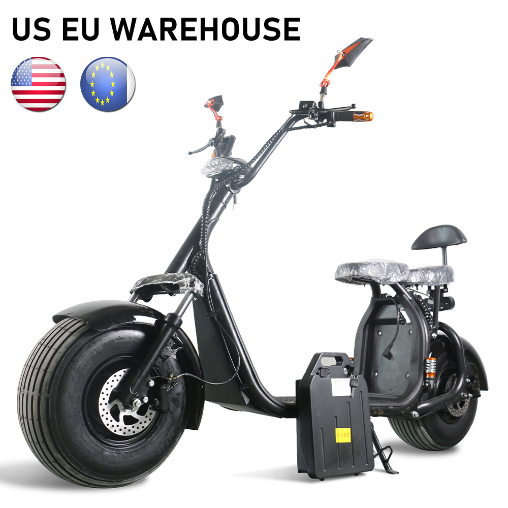 2023 China latest cheap  factory price Electric Citycoco Scooter 1200w/2000w adult electric motorcycle for sale