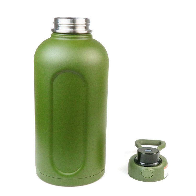 2.2 Litre Stainless Steel Double Wall Vacuum Thermos Flasks Insulated Water Bottle Wholesale Half Gallon Bottle