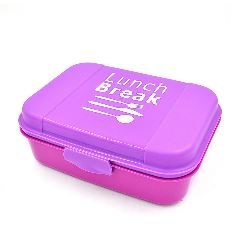 2016 Hot sale plastic lunch box with lock import gift items from china