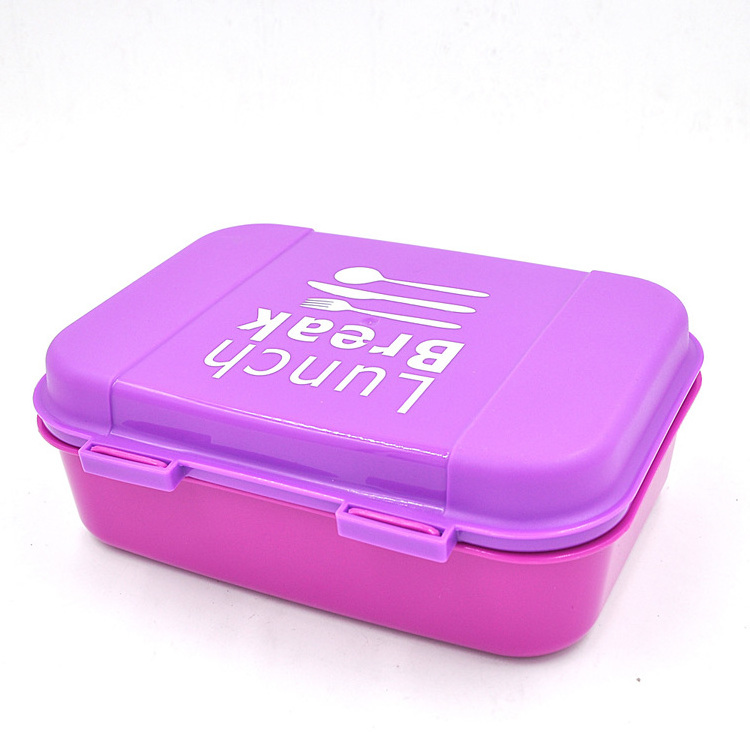 2016 Hot sale plastic lunch box with lock import gift items from china