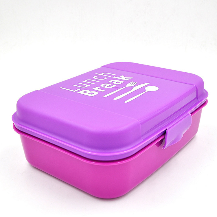 2016 Hot sale plastic lunch box with lock import gift items from china