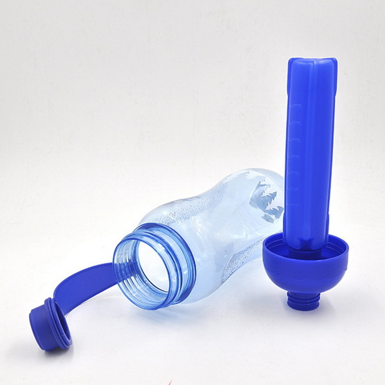 wholesale too feel 2022 popular blue unique water bottles 20 litre with ice tube for drinking