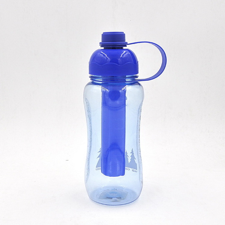 wholesale too feel 2022 popular blue unique water bottles 20 litre with ice tube for drinking