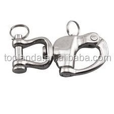 Stainless Steel Swivel Eye Snap Shackle 3-1/4