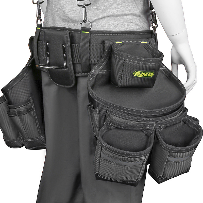 Tool Belt Suspenders Tool Vest Ultra Anti-Wear Belt and Yoke-style Suspenders-1200D Tool Belts for Men