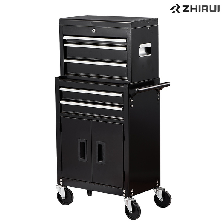 Workshop tool drawer rolling stainless steel combination tools garage storage cabinet