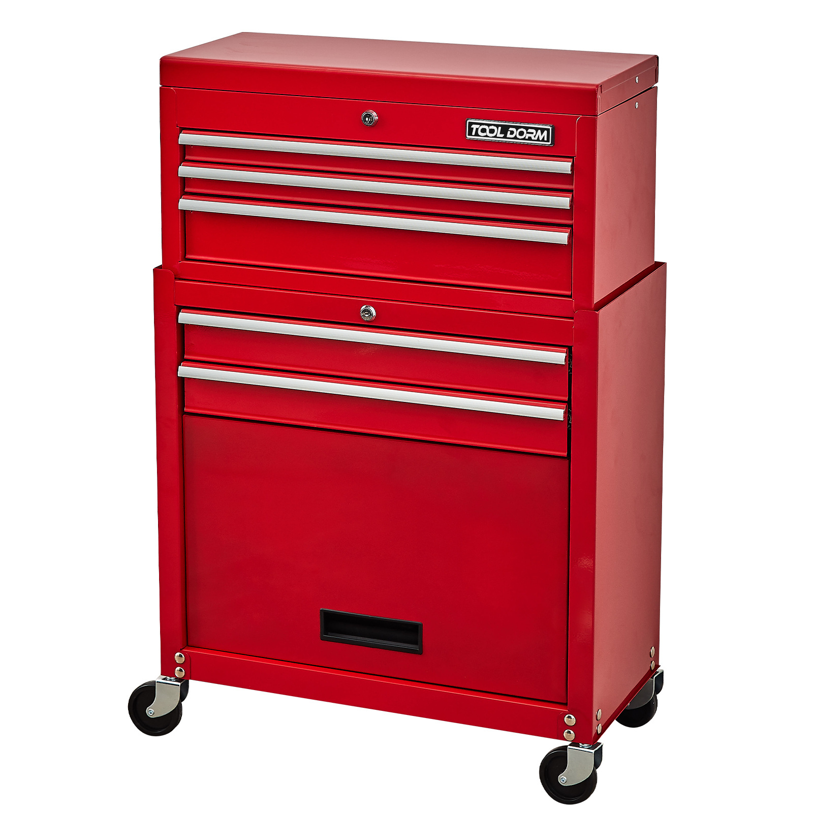 Mobile Tool Cabinet Heavy Duty Workshop Tool Chest& tool trolley 5 Drawers Garage Organizer