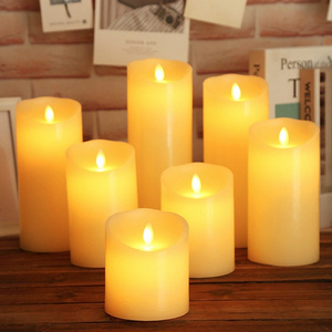 Wedding Home Decoration Votive Flameless Rechargeable Led Tea Light Candle With Batteries