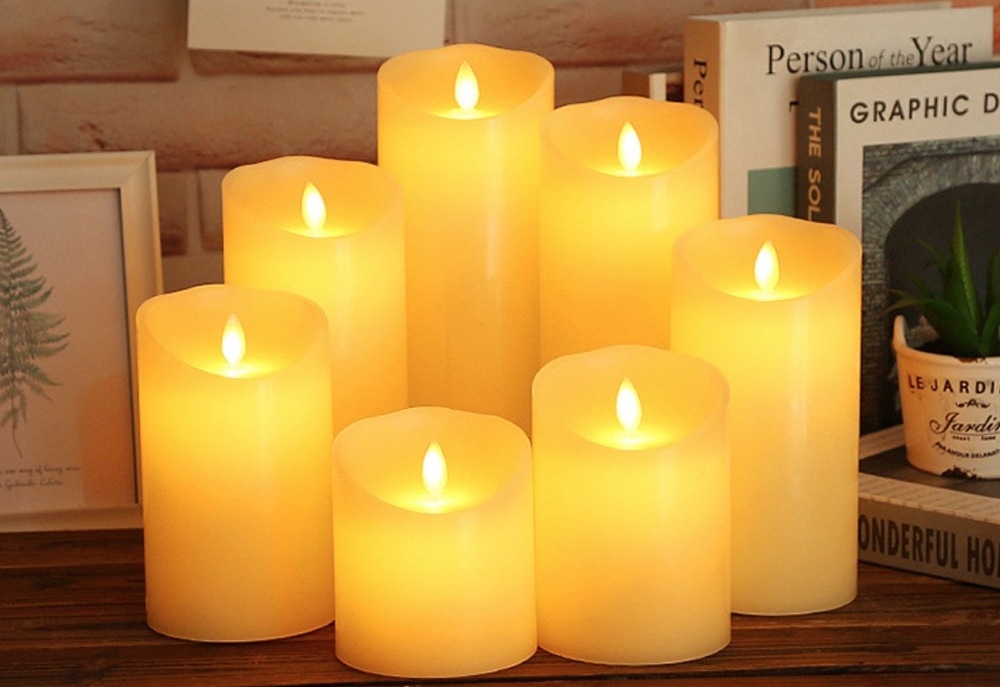 Wedding Home Decoration Votive Flameless Rechargeable Led Tea Light Candle With Batteries