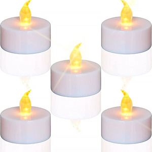 Christmas Decoration CR2032 48 hours Flameless Electric Led Tea Light Candles With Batteries