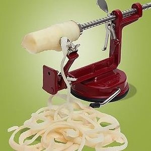 stainless steel Potato Apple Peeler Slicer Machine With Vacuum Base