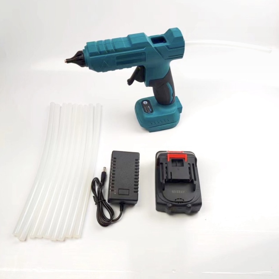 21v cordless hot melting glue gun rechargeable hot melt glue gun makita battery Interface power tool DIY cordless tool