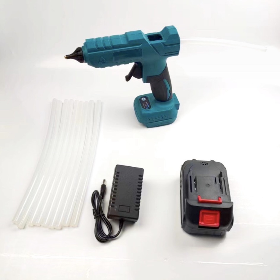 21v cordless hot melting glue gun rechargeable hot melt glue gun makita battery Interface power tool DIY cordless tool