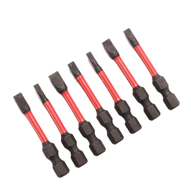 TOOLJOY s2 steel professional pozi ph  Torx T5 T10 T15 T20 T30 T35 T40 Impact Bits with color tube