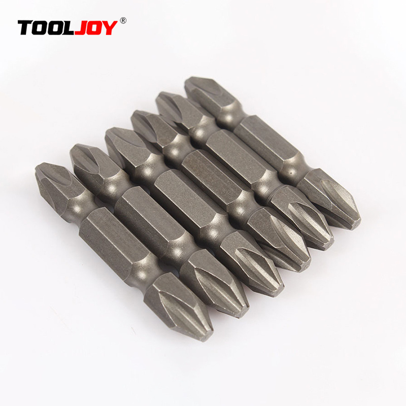 TOOLJOY PH2 Double End Head Magnetic Screwdriver Bits Hex Bit Hand Machine Tools Screw driver Bit with Coils